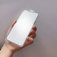 Protection d'écran en verre trempé anti-huile et anti-traces de doigts, brillante et transparente, pour iPhone 13, iPhone 13 Pro Max, iPhone 14