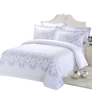 Biancheria da letto Hotel 100% Set stampato in cotone, foglio stampato da <span class=keywords><strong>sogno</strong></span>/copripiumino/federa - Product Image 1