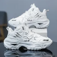 Chaussures de course d'été 2026 pour hommes à lacets, légères, respirantes, antidérapantes, décontractées, pour la gym et l'entraînement