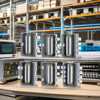 Boîtier de jonction extérieur étanche en aluminium et ABS, terminal TBC entrée-sortie, antidéflagrant, câble UK, niveau de protection IP54, distribution