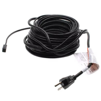 Cable Calefactor para Derretir Nieve en Canaletas de Techo HUANRUI HRHC con Certificación CE y Revestimiento Protector de PVC de Fábrica OEM