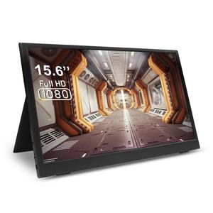 Écran de jeu ultramince 15.6 pouces 1080P HDR <span class=keywords><strong>USB</strong></span> <span class=keywords><strong>C</strong></span> Compatible HDMI IPS Portable moniteur <span class=keywords><strong>pour</strong></span> Switch PS5 Xbox <span class=keywords><strong>Macbook</strong></span> <span class=keywords><strong>Pro</strong></span> téléphone PC - Product Image 1