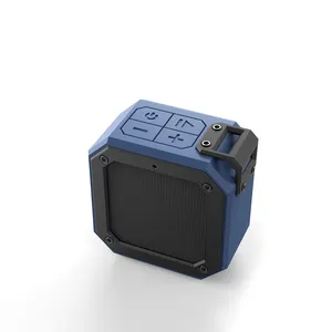 Caixa de som estéreo super grave 15w, caixa de som para golfe, área externa, a prova d'água, portátil, azul, 2021