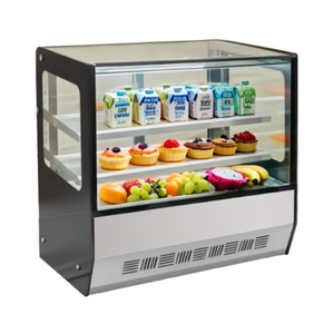 Vetrina Refrigerata Commerciale da Banco per Torte, Raffreddamento ad Aria 2-8°C ℃   Vetrina Refrigerata per <span class=keywords><strong>Pasticceria</strong></span> - Product Image 3