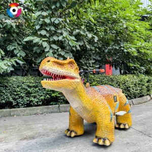 Trẻ em đi Bộ khủng long animatronic cưỡi Pin điện hoạt động trong nhà ngoài trời cho công viên giải trí hoặc trung tâm mua sắm - Product Image 4