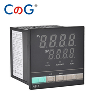 Controlador de Temperatura Digital PID CG A8-7 72*72MM Tipo K 400 Grados con Alarma Única para Relé de Salida Mecánica o SSR