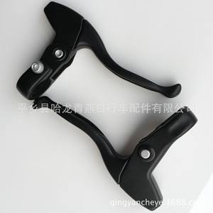 Palancas de freno de bicicleta de aluminio forjado, accesorios ligeros para bicicletas compartidas de 2 dedos - Product Image 5
