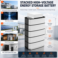 Solution de stockage de batterie solaire LiFePO4 tout-en-un avec installation d'onduleur CAN intégrée pour usage résidentiel et commercial de petite taille