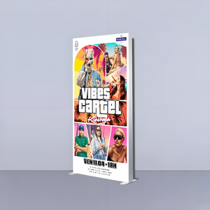 Triển lãm thương mại tầng thường vụ xách tay khung Backlit seg hộp Đèn freestanding LED hộp đèn cho triển lãm - Product Image 3