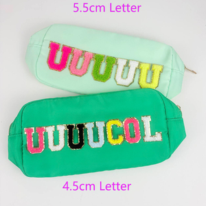 Candy Color 5.5CM Chenille <strong>Letters</strong> Full Set <strong>Alphabet</strong> A-Z <strong>Letter</strong> Patches <strong>Self</strong> <strong>Adhesive</strong> on DIY Clothes Sticker <strong>Letter</strong> Patches