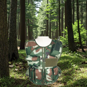 Gilet <span class=keywords><strong>de</strong></span> camouflage tactique léger le plus vendu équipement d'entraînement <span class=keywords><strong>extérieur</strong></span> <span class=keywords><strong>de</strong></span> protection avec poches <span class=keywords><strong>de</strong></span> <span class=keywords><strong>rangement</strong></span> - Product Image 3