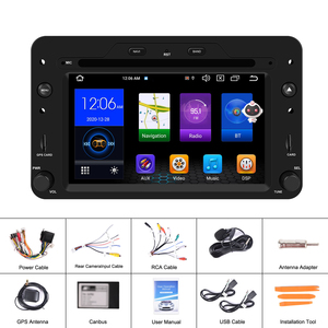 Autoradio Android Podofo 6,2 pouces 2+64G 8 cœurs GPS WIFI 4G BT FM AM RDS DSP USB IPS Carplay Android Auto pour ancienne <span class=keywords><strong>ALFA</strong></span> <span class=keywords><strong>ROMEO</strong></span> - Product Image 6