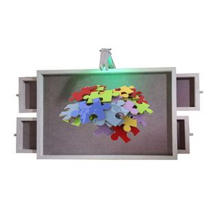 Rompecabezas de Madera de 2000 Piezas con Diseño de Cine al Aire Libre para Niños, Juguete DIY para Mesa de Rompecabezas Certificada - Product Image 4