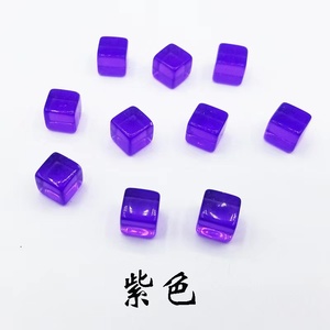 Cube en plastique de 8mm prix moins cher pièces de jeu de 10mm vente en gros