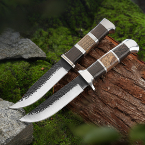 Cuchillo de Deshuesar Hongrui Camping Chef con Cuchillas para Deshuesar, Hoja de Acero Inoxidable 4cr13, Mango de Madera para Uso en Cocina al Aire Libre - Product Image 2