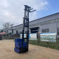 Drahtlose Funkfernbedienung Elektro-Raupen-Gabelstapler mit Vollhydrauliksystem, 500 kg Tragfähigkeit und 1 Jahr Garantie für Transportanwendungen