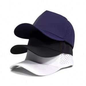 Casquette de baseball perforée à 5 panneaux découpée au laser, imperméable, style streetwear, pour le sport (Gorras Trucker Hat) - Vente en gros - Product Image 1