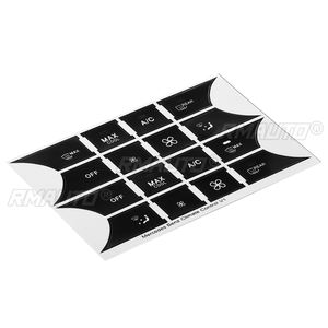 Nouveaux autocollants de réparation pour boutons de commande de climatisation de voiture noire W204 pour Mercedes Benz Classe C W204 C300 C350 2008-2014 - Product Image 3