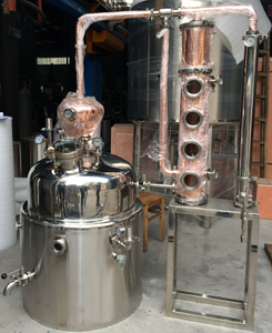 Equipo de Destilación de Alcohol Industrial de 50L para el Hogar HG BB - Product Image 4
