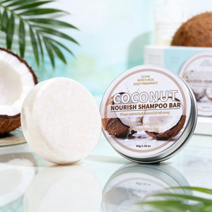 Savon Solide Artisanal au Coco pour Cheveux – Rafraîchissant et Hydratant pour Tous Types <span class=keywords><strong>de</strong></span> Cheveux – Savon Capillaire Personnalisé - Product Image 3