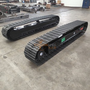 15 tấn thép theo dõi khung gầm bánh xích theo dõi khung gầm cho giàn khoan cơ khí và Máy Nghiền - Product Image 6