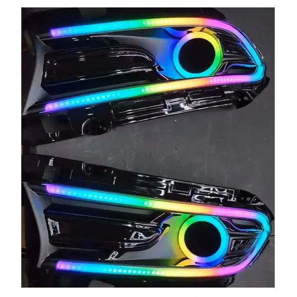 2015 + Oplader Halos Kit Rgbwa Flow Serie Angel Eye Light Custom Koplamp