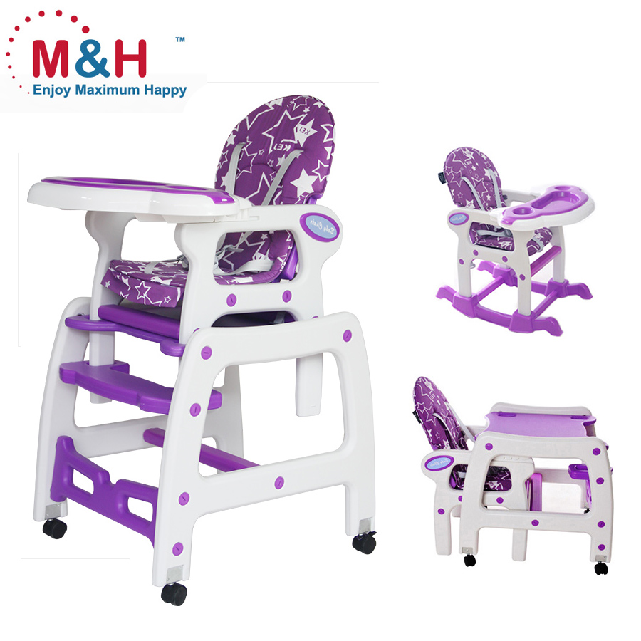 MH-01 Cheap Baby High Chair安い折りたたみ椅子Cheap Metal子供ハイチェア