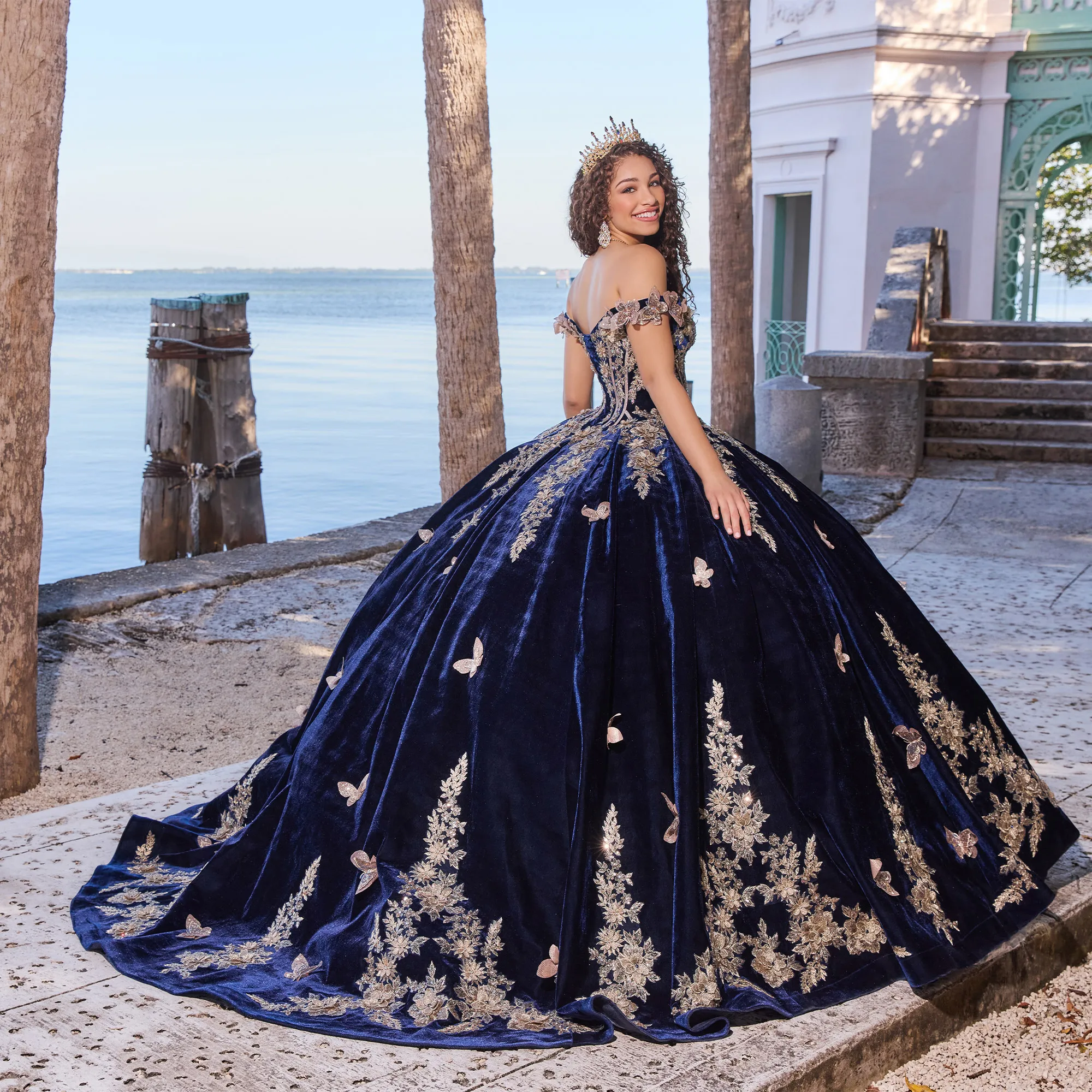 dress for 15 birthday Rose Gold Quinceanera Dresses Sweetheart Sequin Ball Gown