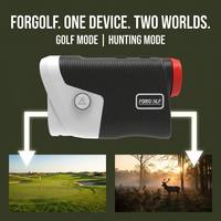 Télémètre laser de golf 1300 yards SH001 avec grossissement 7x, écran LCD transflectif, longue portée, pour la chasse, noir