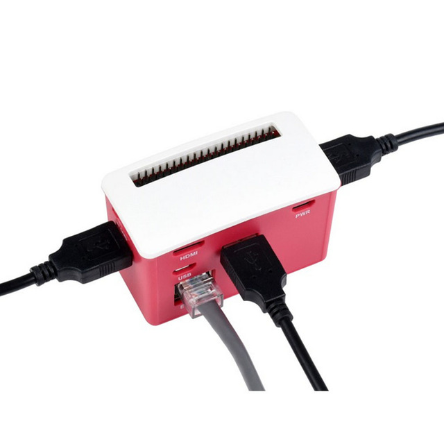PoE Ethernet / USB HUB BOX for Raspberry Pi Zero Series 3x USB 2.0 802.3af-Compliant