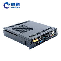 OPS Mini PC I3 I5 I7 LGA1151 socket OPS PC DDR4 8GB RAM 256GB MSATA SSD módulo WiFi soporte 4K pantalla OPS computadora