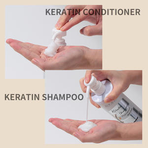 Shampoo Kogeeyy à la kératine et aux peptides 550ml, ensemble réparateur pour cheveux secs et abîmés - Product Image 2