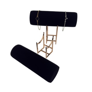 Wholesale Jewelry Display Velvet <b>Watch</b> Bangle Bracelet Display Rack for Retail Shop - Product Image 2