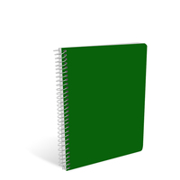 Carnet à spirales A5 personnalisé, bloc-notes minimaliste B5, carnets lignés pour l'école, fournitures scolaires, agenda