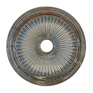 13 14 15 16 17 18 20 22 pollici ruote in filo di acciaio dritto 72 100 150 raggi tutti i filatori in argento cromato 4 5 6 fori cerchi per <span class=keywords><strong>auto</strong></span> - Product Image 3