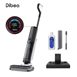 Dibea OEM ODM Logo Customized Good Performance Self Cleaning Wet Dry Vacuum Cleaner For Carpet Floor Cleaning