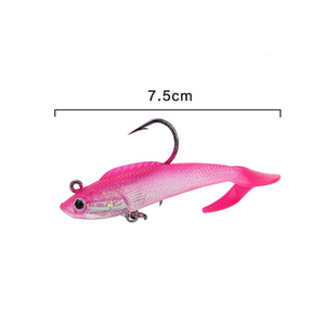 WEIHE-señuelo de pesca de plomo en espiral, cabeza de plomo, de plástico suave, isca, magia - Product Image 2