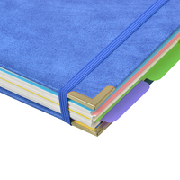 Cuaderno Espiral Corporativo Personalizado con Logotipo Estampado en Oro, Páginas de Índice, Protector de Esquinas Metálico, Cuaderno Profesional Personalizado de Fábrica