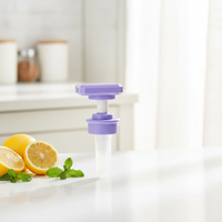 Pompe de sécurité enfant pour shampoing bébé et gel douche doux |   Matériau PP |   Solution d'emballage personnalisable