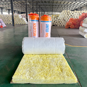 Rollo <span class=keywords><strong>de</strong></span> Aislamiento <span class=keywords><strong>de</strong></span> <span class=keywords><strong>Lana</strong></span> <span class=keywords><strong>de</strong></span> Vidrio con Revestimiento <span class=keywords><strong>de</strong></span> Vinilo Blanco al por Mayor para Aislamiento Térmico y Acústico <span class=keywords><strong>de</strong></span> Paredes y Techos <span class=keywords><strong>de</strong></span> Almacenes Comerciales - Product Image 2