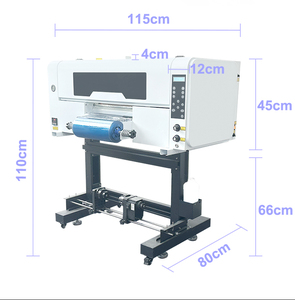 Goosam Pequeño Formato de transferencia en frío A3 rollo a rollo de inyección de tinta de etiqueta Digital 3 en 1 Dx7 Uv DTF impresora de película - Product Image 2