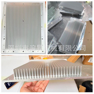 Disipador de Calor Industrial Melt Eruption de 400x50mm, Aletas Entrelazadas de Alta Densidad Mecanizadas por CNC para Refrigeración Electrónica - Product Image 2