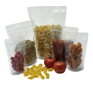 Dried Fruit <b>Packaging</b> <b>Bags</b> Plastic Transparent Stand Pouch Gravure Printing Recyclable Zipper Top for Food Nuts - Product Image 5