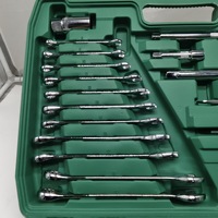 121-teiliger Steckschlüsselsatz aus Chrom-Vanadium-Stahl, metrisches Handwerkzeug-Set mit Hartschalenkoffer für Auto-Reparatur, Heim und Garage, OEM&ODM