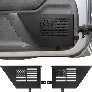 Boîte de rangement pour porte avant Jeep Wrangler JK, en alliage d'aluminium, étanche, résistante à la pression, accessoire de modification intérieure - Product Image 1