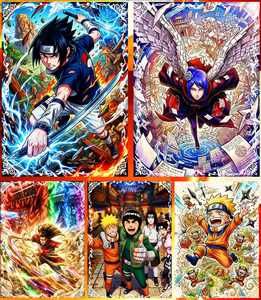 XINGHE Carte da Collezione Naruto, Carte da Gioco in Carta Colorata <span class=keywords><strong>Anime</strong></span> Ninja, Giocattoli e Hobby per Bambini, Regalo - Product Image 4