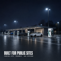 Bestar CPM4 Chargeur rapide commercial DC 80-240kW 2 Interfaces 380V Station de recharge VE Nouvelle Génération pour Parcs de Stationnement et Autoroutes