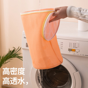 Bolsa para lavar zapatos redonda con cremallera, cubierta antipolvo de poliéster para uso en el baño - Product Image 4