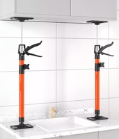 Système de levage pour outils de troisième main 50-115 cm/115-290 cm, pour le levage de meubles, de portes et de fenêtres, poteau de soutien, vérin pour armoire