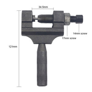 Herramienta de desmontaje de cadena de <span class=keywords><strong>bicicleta</strong></span> y motocicleta 420-530 tipo mango intercambiable - Product Image 6